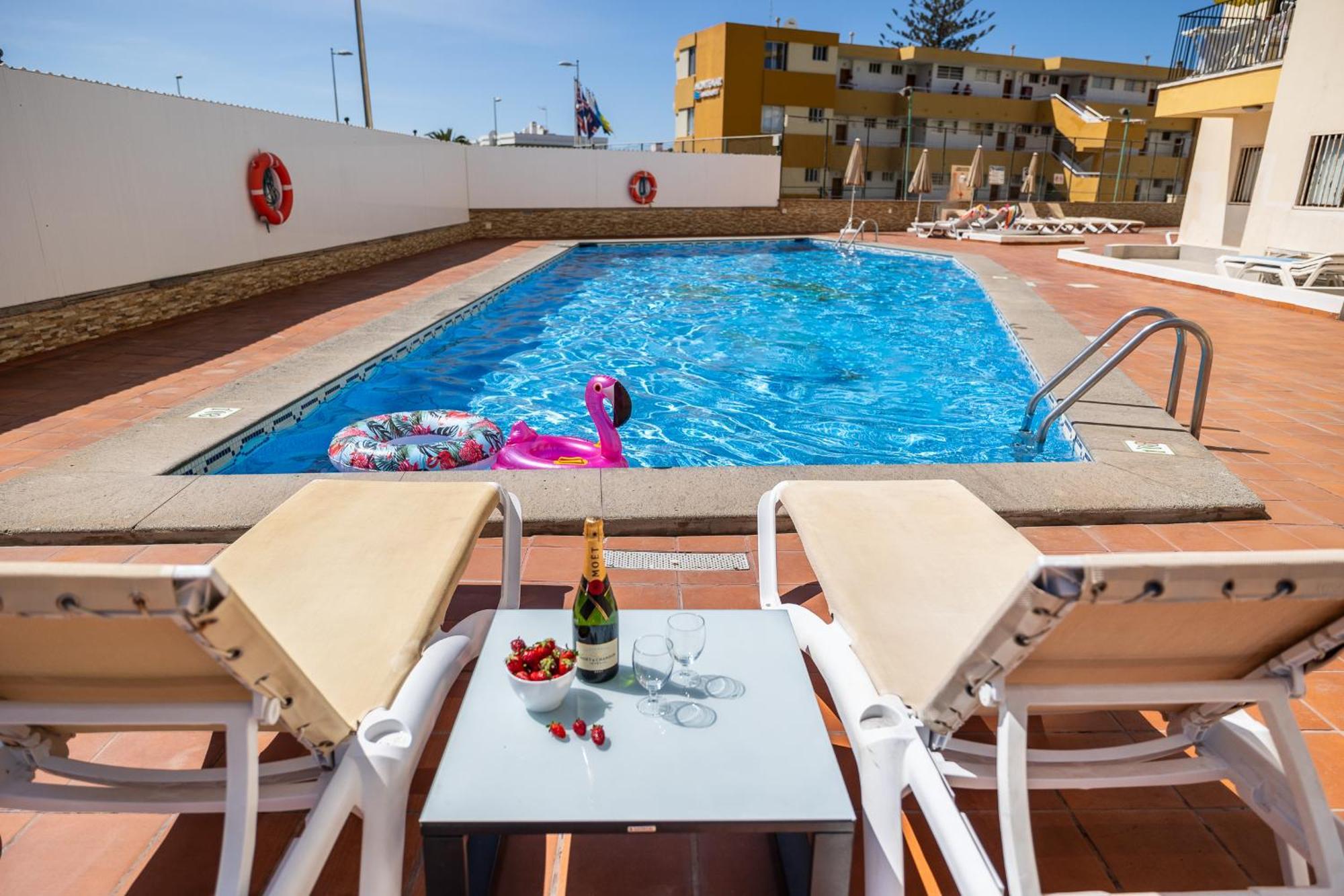 Los Ficus Playa del Inglés Esterno foto