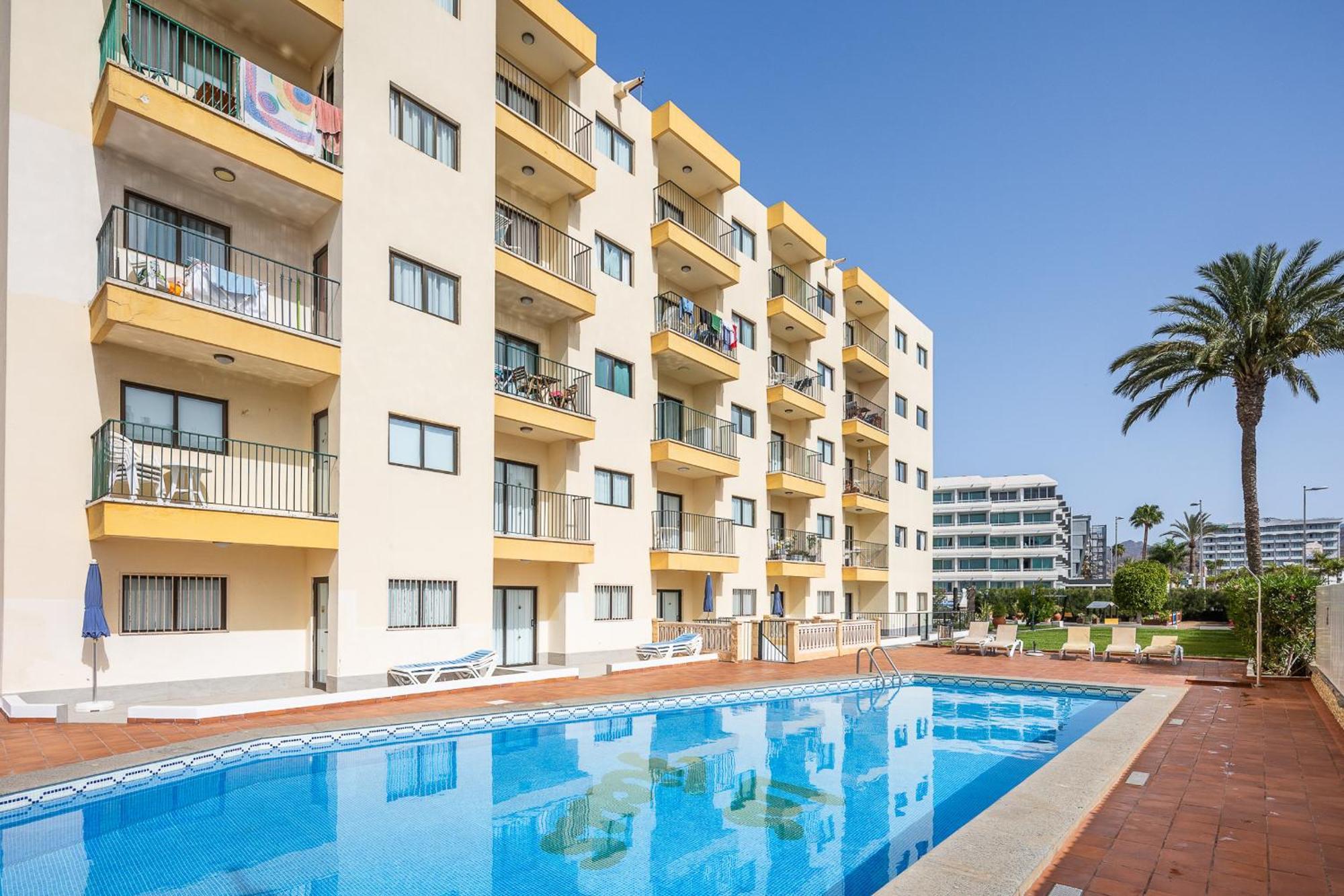 Los Ficus Playa del Inglés Esterno foto